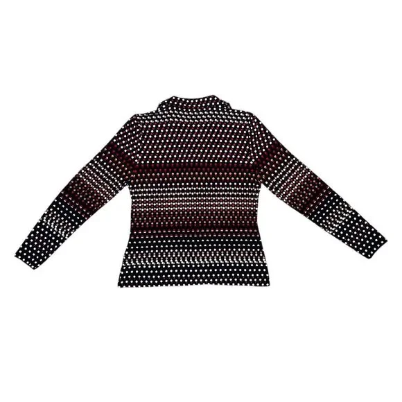 Tommy Hilfiger Women's Polka Dot Button-Up Shirt Size S Multicolor - Picture 6 of 7